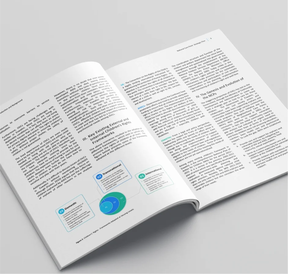 Open spread with body text and diagram