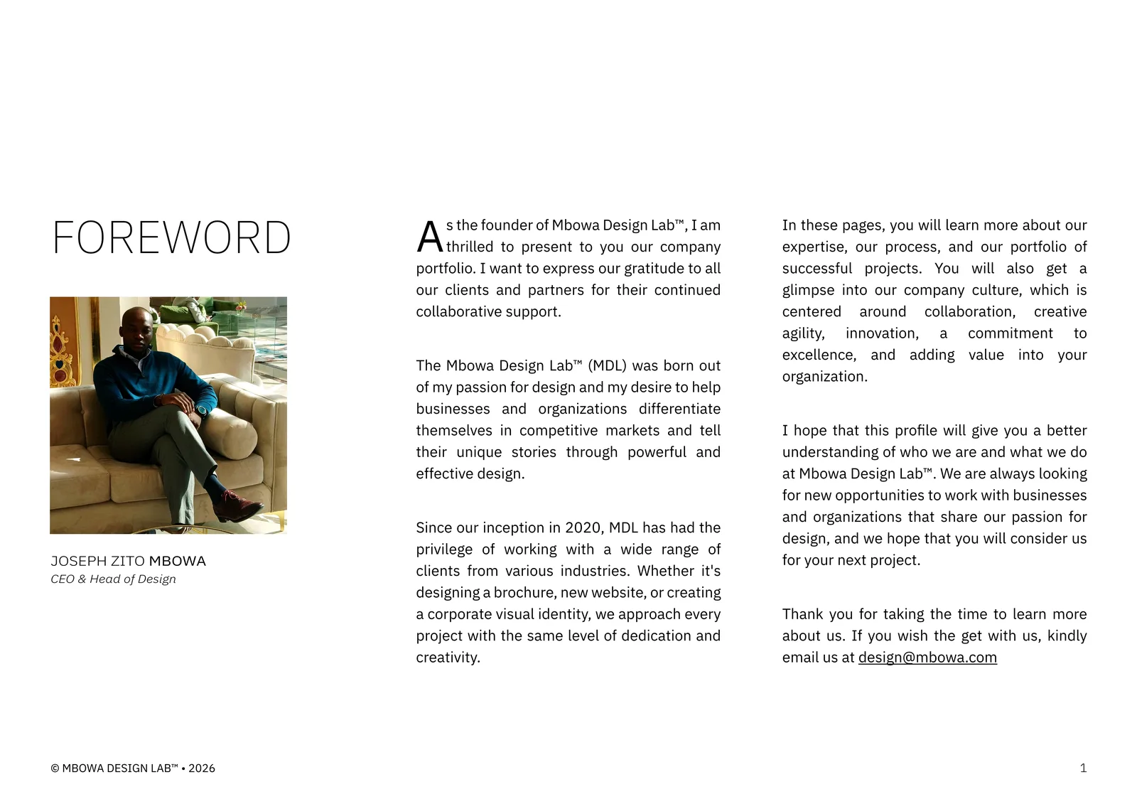 Portfolio page 4